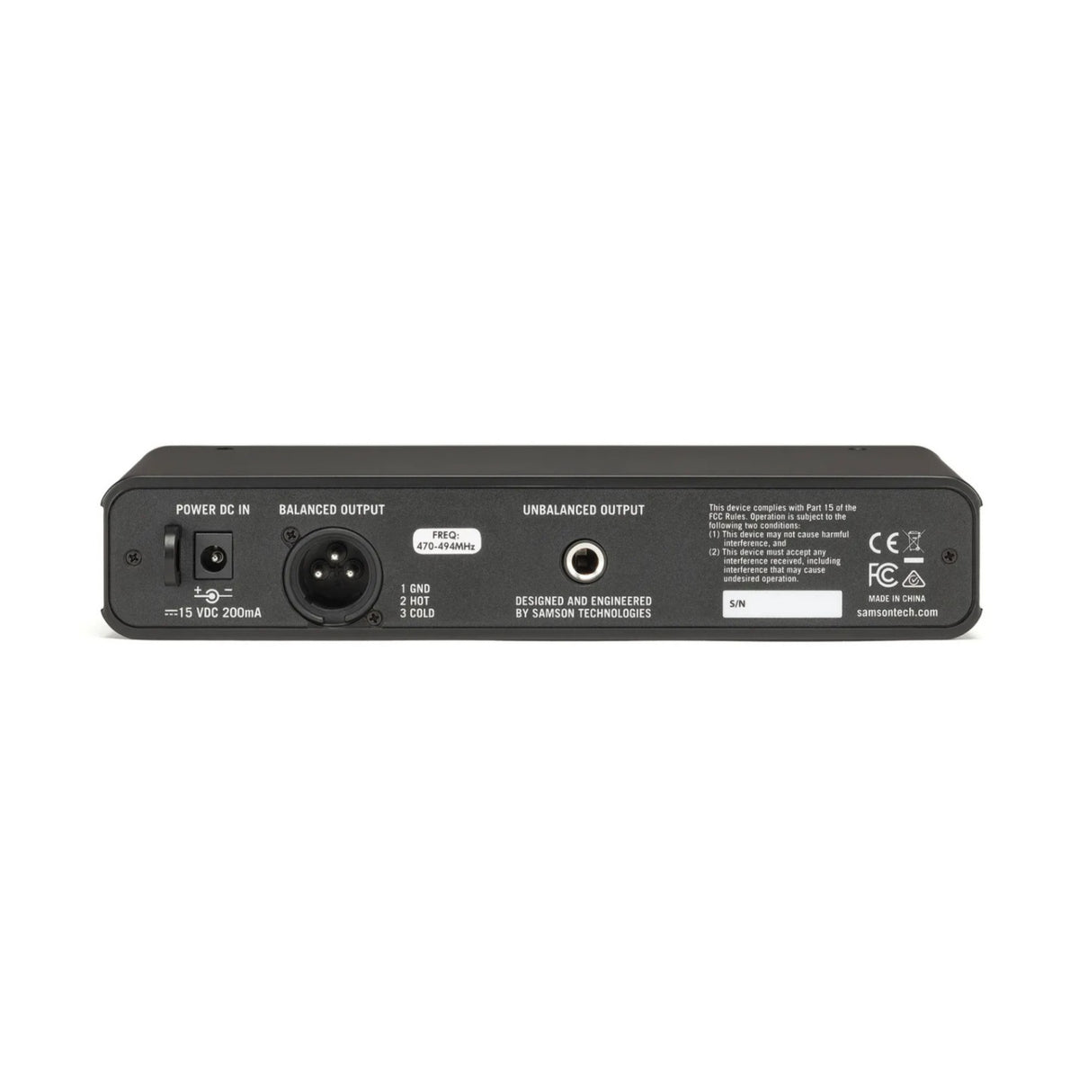 Samson Concert 88x D-Band UHF Wireless Handheld Microphone System with Q7 Handheld Dynamic Mic