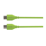 RODE SC22 30cm USB Type-C to Type-C Cable with Shielded Connection and High-quality Build (Green)
