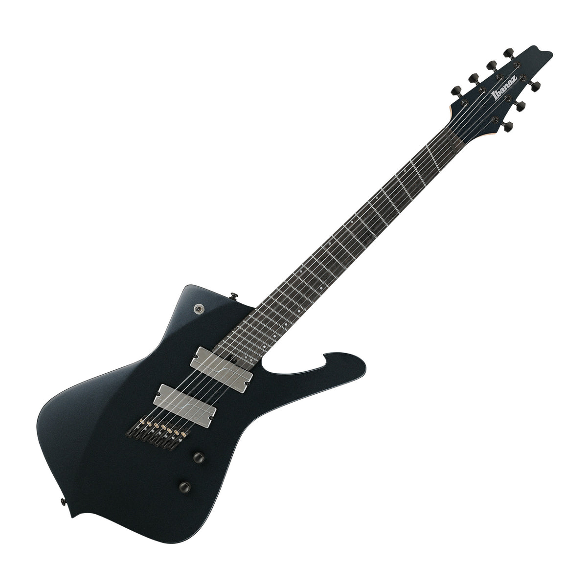 Ibanez ICMS721IPT Iceman Axe Design Lab Multi-Scale 7-String RH Electric Guitar (Iron Pewter)