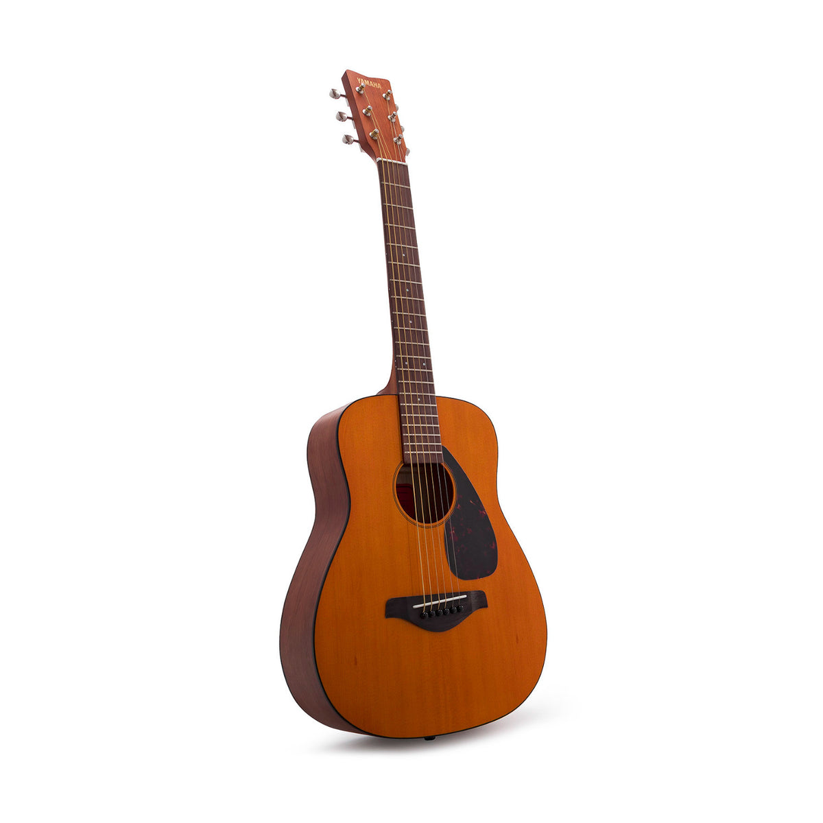 Yamaha JR1 3/4-Size Acoustic Guitar Bundle with Stand, Chromatic Tuner and Mix 12-Pick Tin (4 Items)