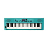 Roland GO:KEYS 3 Music Creation 61-Note Portable Keyboard (Turquoise) Bundle with Accessories
