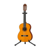 Yamaha CG102 6-String Classical Guitar Bundle with Stand, Chromatic Tuner and 12-Pick Tin (4 Items)