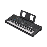 Yamaha PSR-E483 61-key Portable Keyboard with Stand, Bench, Headphones and Pedal Bundle