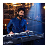 Yamaha PSR-I610 61-Key Keyboard Bundle with Stand, Bench, Sustain Pedal, and Studio Headphones