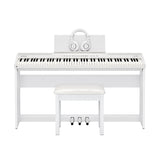 Roland FP-40 88-Key Digital Piano Bundle with Stand, Pedal Unit, Bench and Headphones (White)