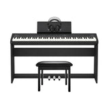 Roland FP-40 88-Key Digital Piano Bundle with Stand, Pedal Unit, Bench and Headphones (Black)