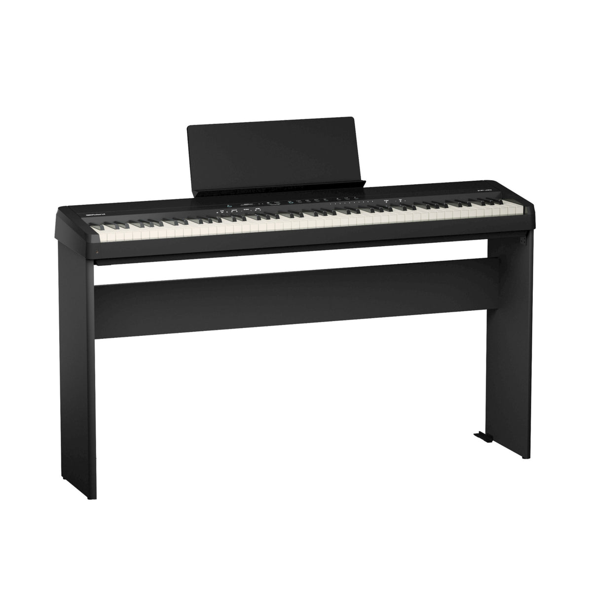 Roland FP-40 88-Key Digital Piano Bundle with Stand, Pedal Unit, Bench and Headphones (Black)