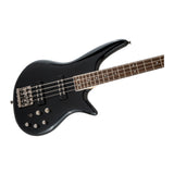 Jackson JS Series Spectra 4-String Bass Guitar JS3 with Laurel Fingerboard (Gloss Black)