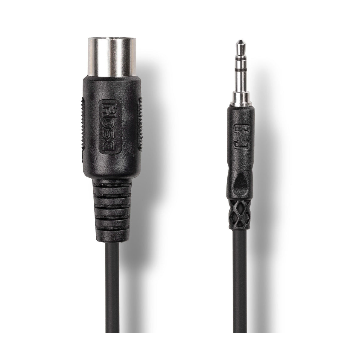 Hosa TRMA-104.5 54-inch 3.5 mm TRS Type-A to 5-Pin MIDI Cable for Pedals, Synths, and Controllers