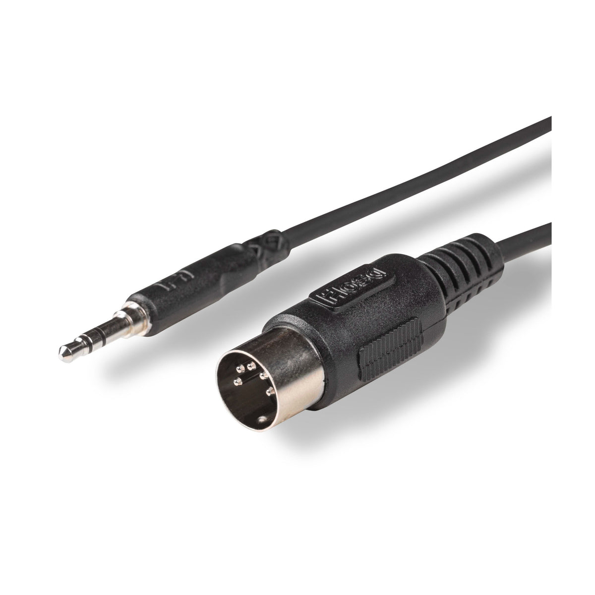 Hosa TRMA-104.5 54-inch 3.5 mm TRS Type-A to 5-Pin MIDI Cable for Pedals, Synths, and Controllers