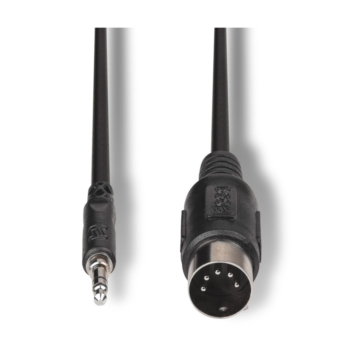 Hosa TRMA-104.5 54-inch 3.5 mm TRS Type-A to 5-Pin MIDI Cable for Pedals, Synths, and Controllers