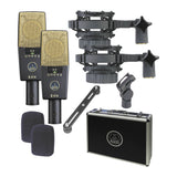 AKG C414 XLII Large-Diaphragm Reference Multipattern Condenser Microphone (Matched Pair)