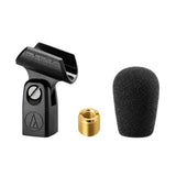 Audio-Technica AT4041 Cardioid Condenser Microphone with 80Hz High-Pass Filter and Accessories