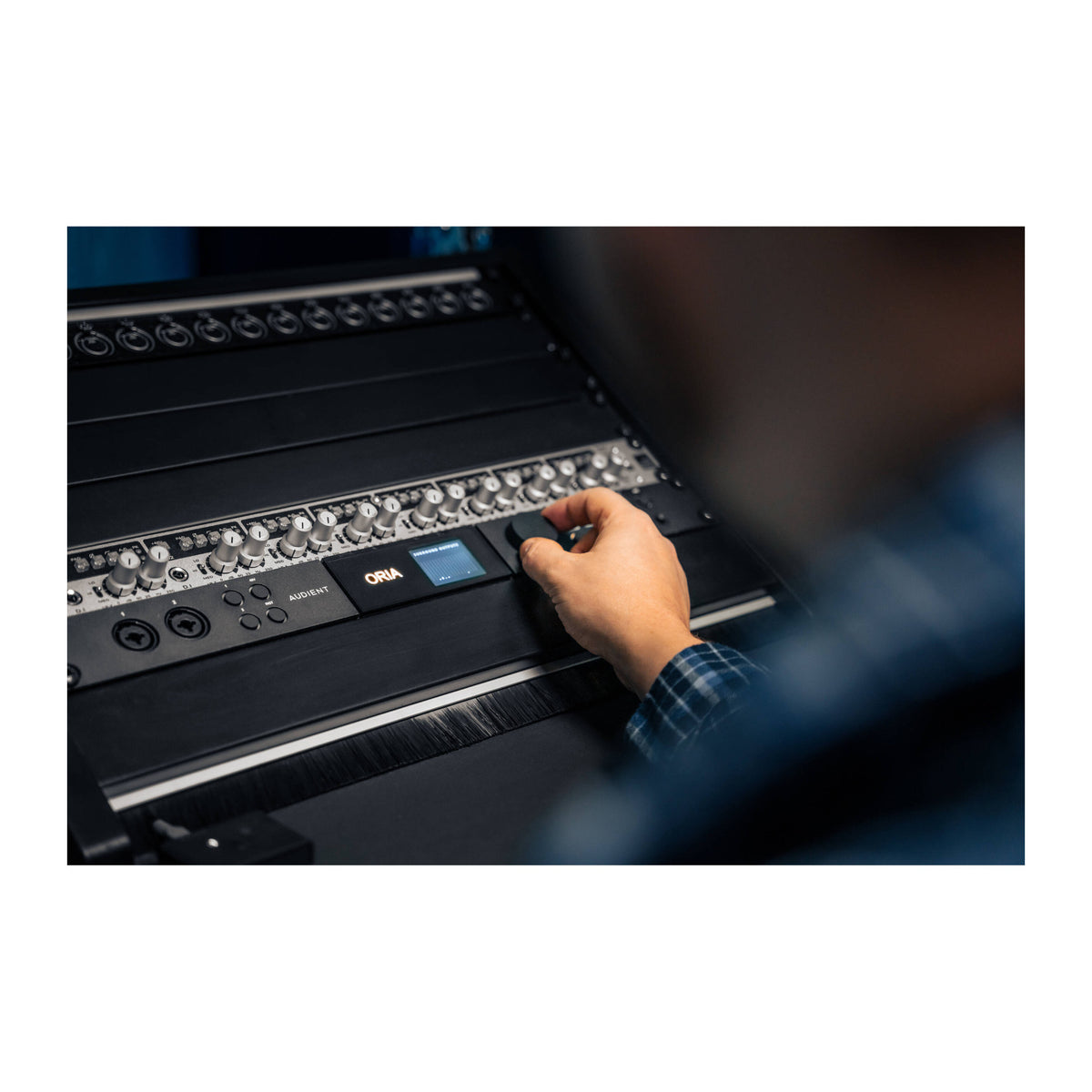 Audient ORIA Immersive Audio Interface and Monitor Controller with Dante Card
