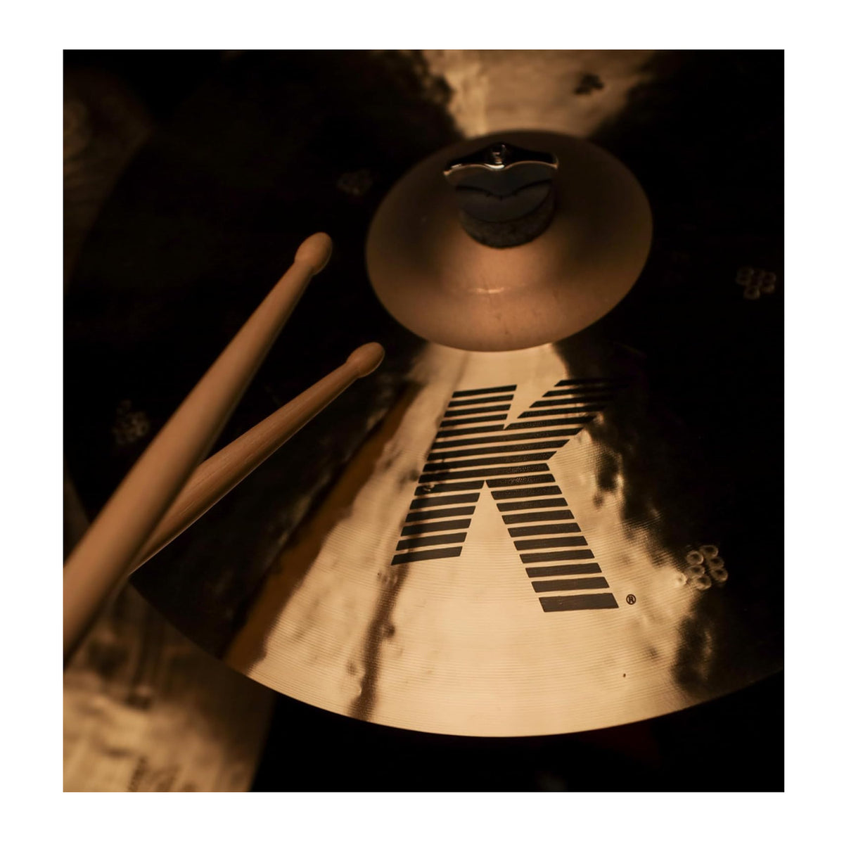 Zildjian 18 inch K Cluster Crash Thin Cymbal with Cluster Hammering