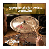 Zildjian A0614 14 in FX China Trash Cymbal with Sharp Attack and Quick Decay