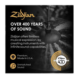 Zildjian A0614 14 in FX China Trash Cymbal with Sharp Attack and Quick Decay