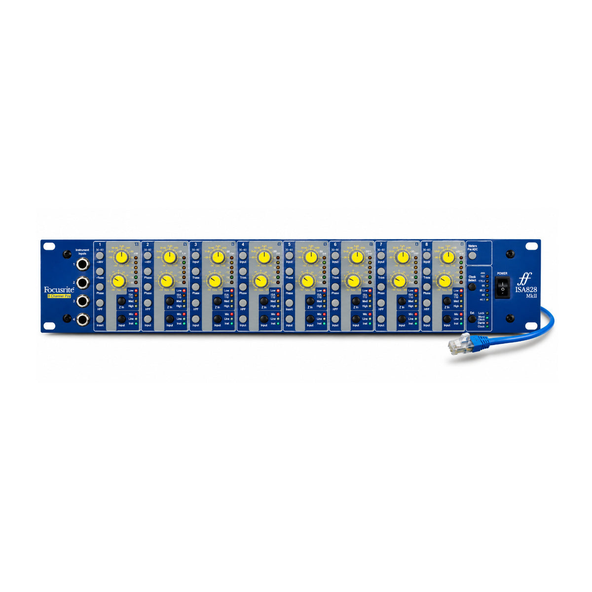 Focusrite ISA 828 MkII 8-Channel ISA Microphone Preamp