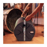 SKB Cases Roto-Molded 14x14 Tom Case with Padded Interior, Heavy-duty Strap, and Pedestal Feet