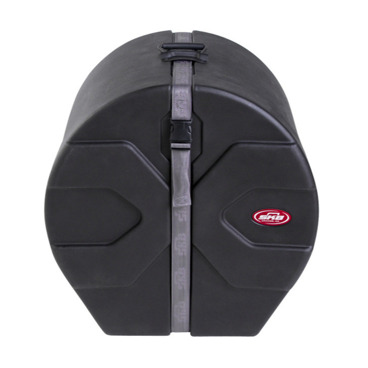SKB Cases Roto-Molded 16x18 Tom Case with Padded Interior, Heavy-duty Strap, and Pedestal Feet