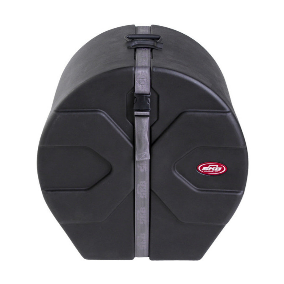 SKB Cases Roto-Molded 16x22 Tom Case with Padded Interior, Heavy-duty Strap, and Pedestal Feet