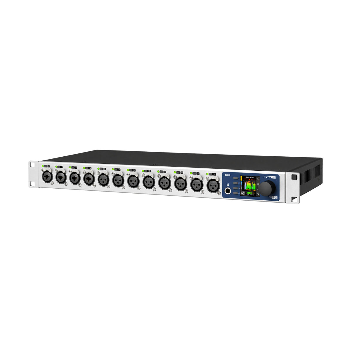 RME 12Mic 12-Channel High-End Digitally-controlled Microphone Preamp with AVB and MADI Networking