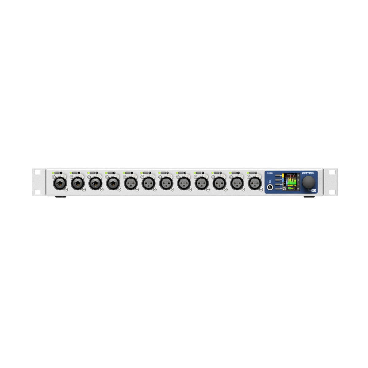 RME 12Mic 12-Channel High-End Digitally-controlled Microphone Preamp with AVB and MADI Networking
