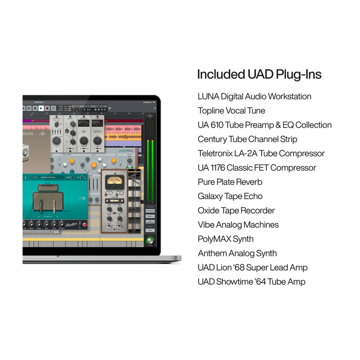 Universal Audio Volt 876 32-Bit USB Audio Interface with 24 Inputs, 28 Outputs and 8 Vintage Preamps