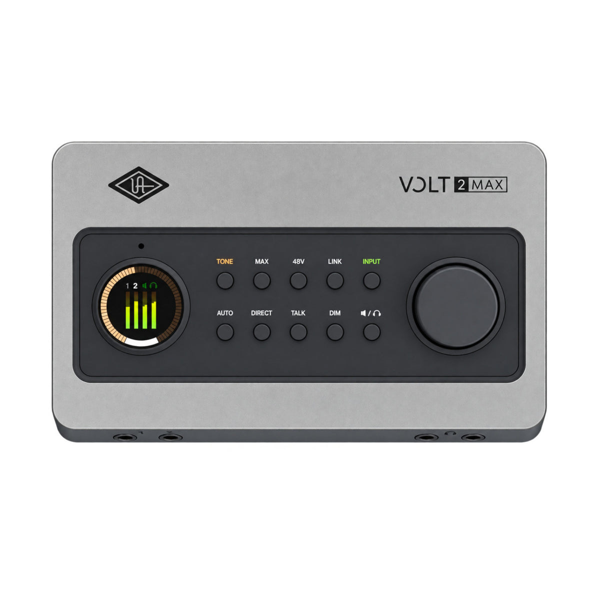 Universal Audio Volt 2 Max 10-In / 4-Out USB Audio Interface with 32-Bit Audio and 60dB Mic Preamps