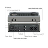 Universal Audio Volt 2 Max 10-In / 4-Out USB Audio Interface with 32-Bit Audio and 60dB Mic Preamps