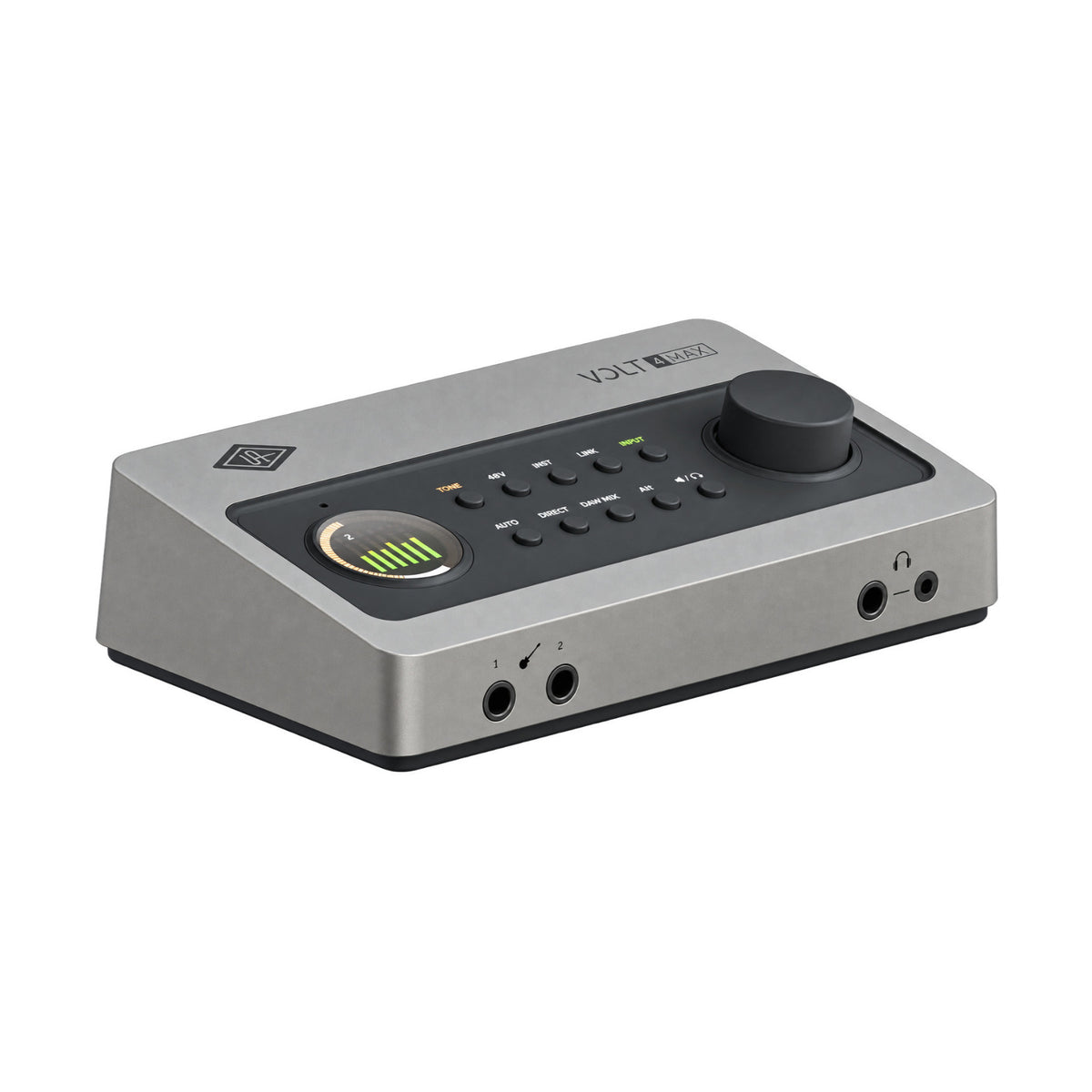 Universal Audio Volt 4 Max 12-In / 6-Out USB Audio Interface with 32-Bit Audio and 60db Mic Preamps