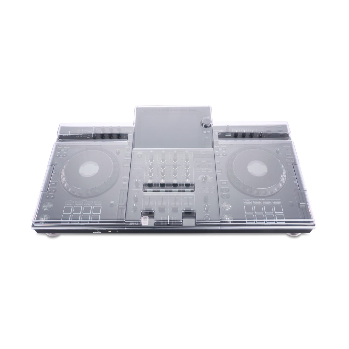 Decksaver AlphaTheta XDJ-AZ Protective Cover with Perfect Fit and Polycarbonate Shell (Smoked Clear)