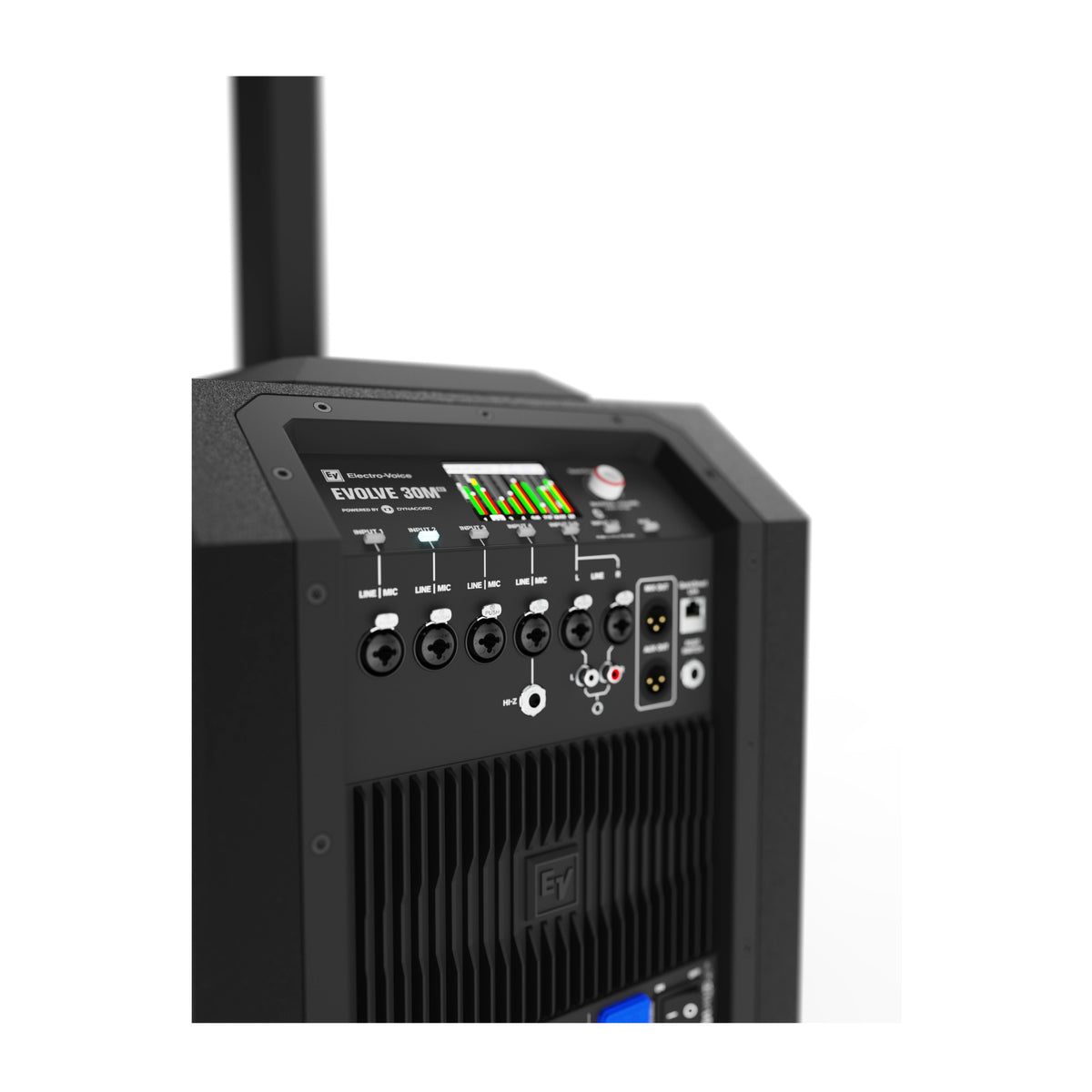 Electro-Voice Evolve 30M G2 1500W Portable Sound Column System with Integrated Mixer (Black)