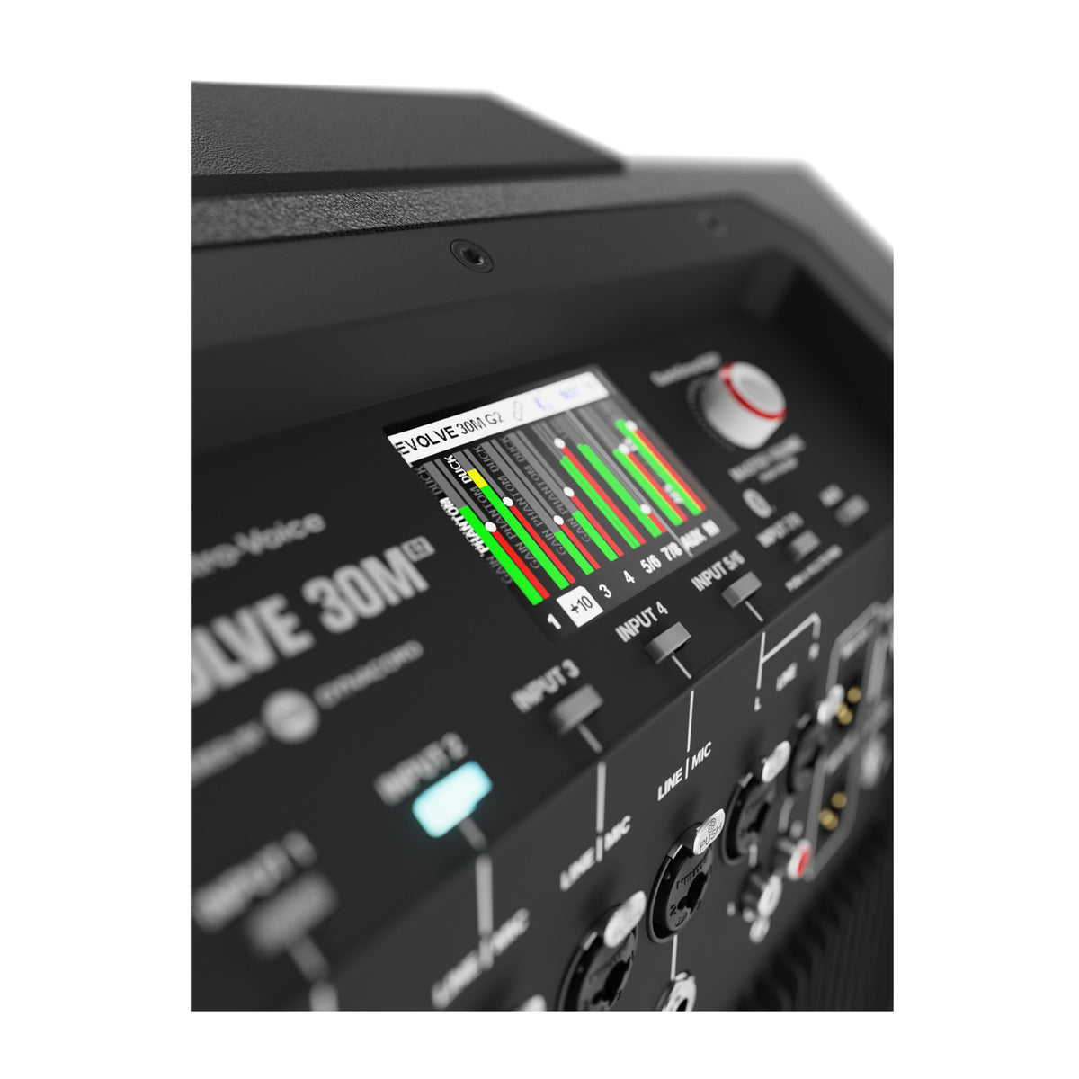 Electro-Voice Evolve 30M G2 1500W Portable Sound Column System with Integrated Mixer (Black)