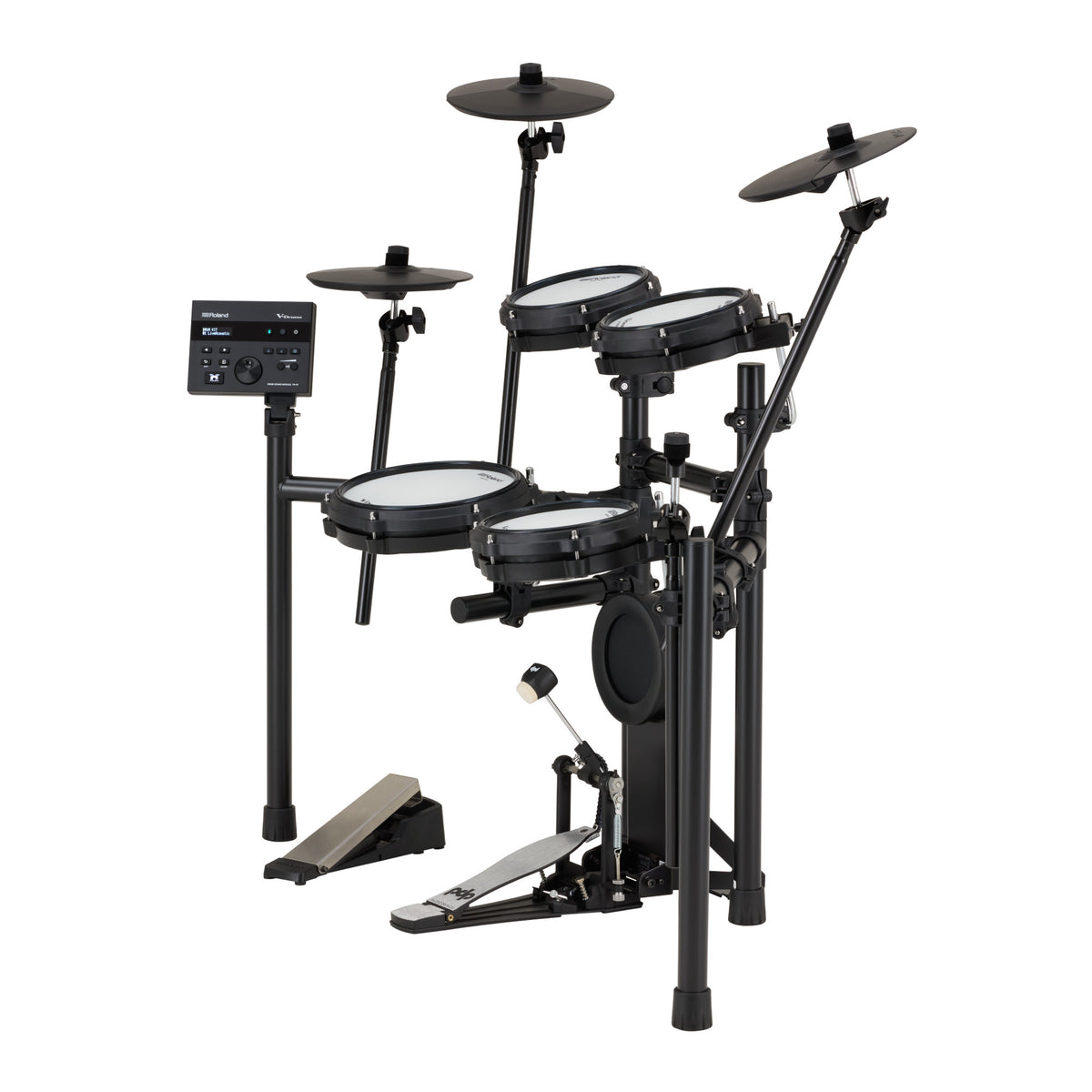 Roland TD-07DMK2 V-Drums 5-Piece Electronic Drum Kit with Compact Pads and TD-07 Sound Module