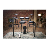 Roland TD-07DMK2 V-Drums 5-Piece Electronic Drum Kit with Compact Pads and TD-07 Sound Module