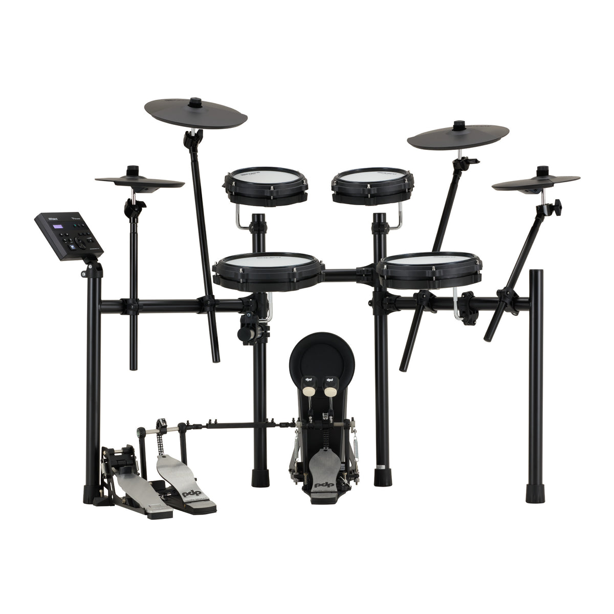 Roland TD-07KV2 V-Drums 5-Piece Electronic Drum Kit with Large Pads and TD-07 Sound Module