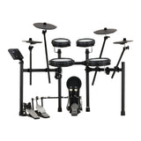 Roland TD-07KV2 V-Drums 5-Piece Electronic Drum Kit with Large Pads and TD-07 Sound Module