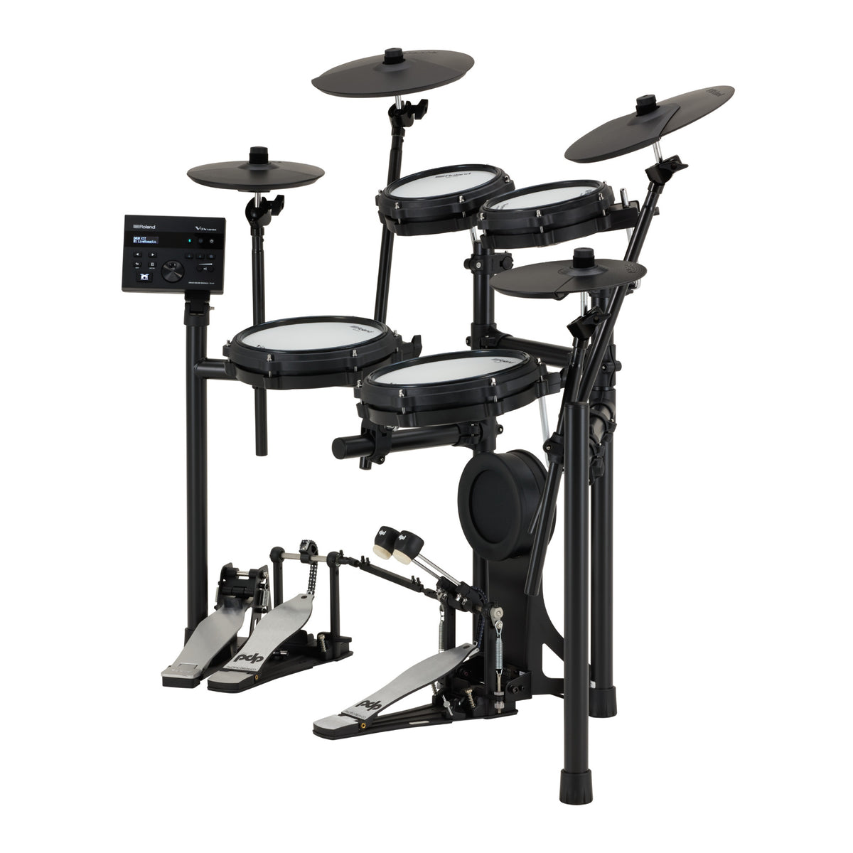 Roland TD-07KV2 V-Drums 5-Piece Electronic Drum Kit with Large Pads and TD-07 Sound Module