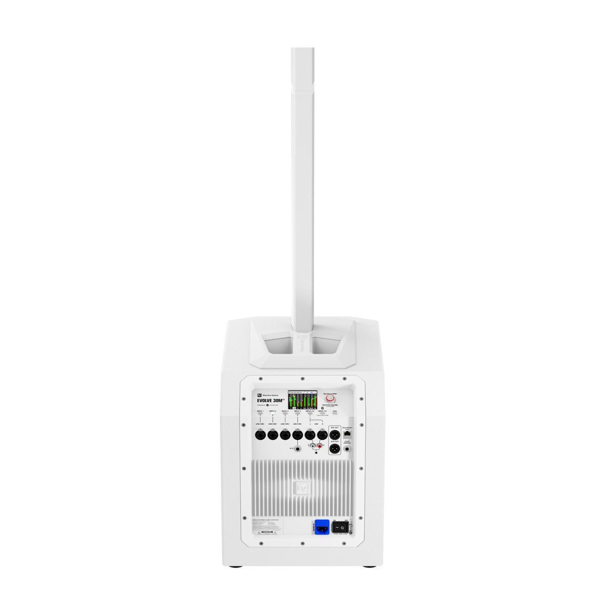 Electro-Voice Evolve 30M G2 1500W Portable Sound Column System with Integrated Mixer (White)