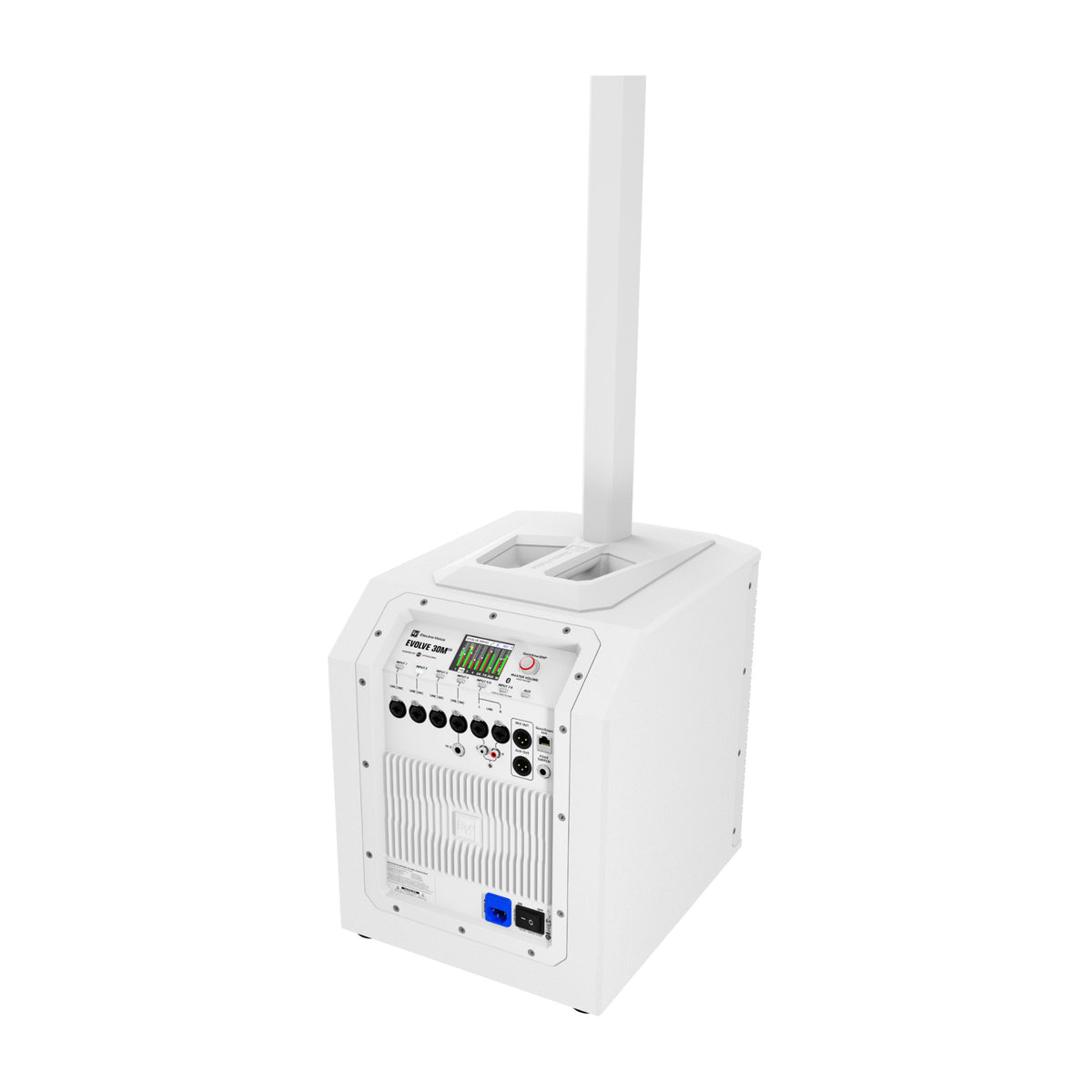 Electro-Voice Evolve 30M G2 1500W Portable Sound Column System with Integrated Mixer (White)