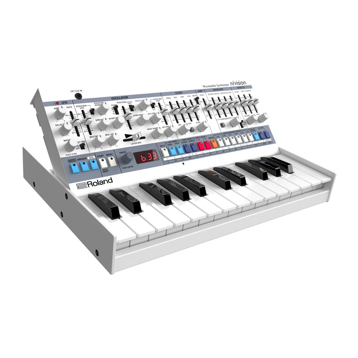 Roland n/vision Boutique Wavetable Synthesizer with K-25m Keyboard Dock and Built-in Speakers