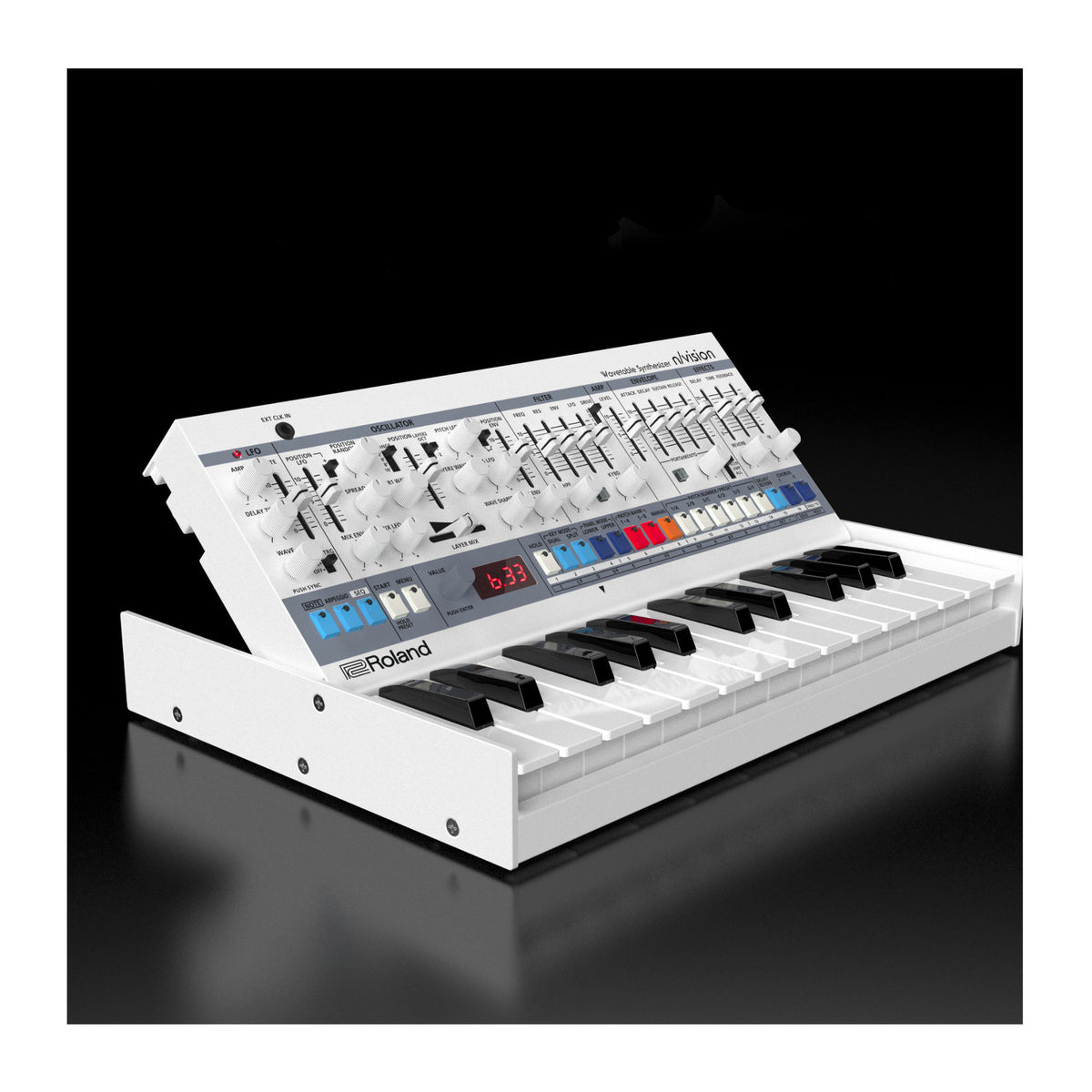 Roland n/vision Boutique Wavetable Synthesizer with K-25m Keyboard Dock and Built-in Speakers