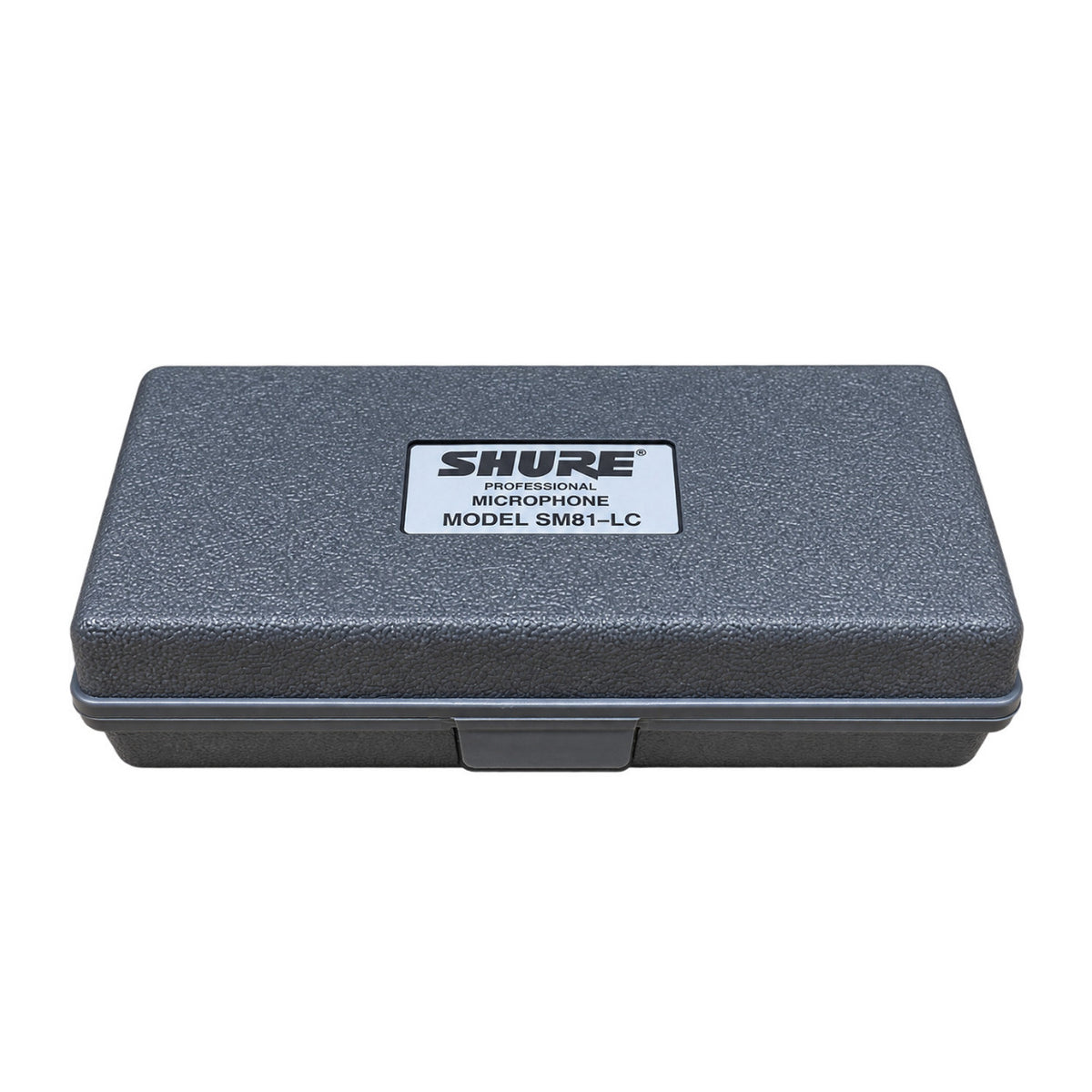Shure SM81-LC Cardioid Condenser Instrument Microphone with Foam Windscreen and Rugged Steel Body