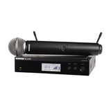 Shure BLX24R/SM58-H9 Wireless Vocal Rack Mount System with SM58 Handheld Microphone (H9 Band)