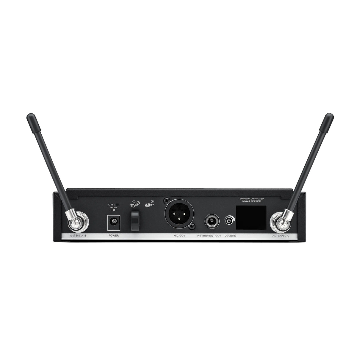 Shure BLX24R/SM58-H9 Wireless Vocal Rack Mount System with SM58 Handheld Microphone (H9 Band)