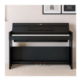 Yamaha Arius YDP-S36B 88-Key GHS Home Digital Piano Bundle with Flip-Top Piano Bench (Black)
