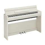 Yamaha Arius YDP-S36WB 88-Key GHS Home Digital Piano Bundle with Flip-Top Piano Bench (White Birch)