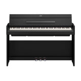 Yamaha Arius YDP-S56B 88-Key GHS Home Digital Piano Bundle with Flip-Top Piano Bench (Black)