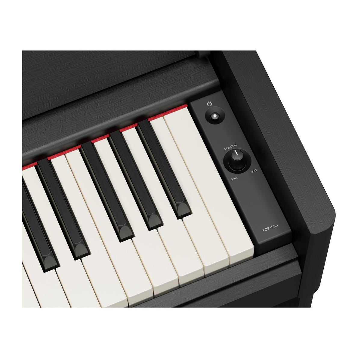 Yamaha Arius YDP-S56B 88-Key GHS Home Digital Piano Bundle with Flip-Top Piano Bench (Black)